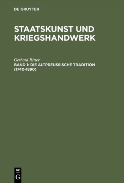 altpreußische Tradition (1740–1890)