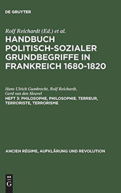 Philosophe, Philosophie. Terreur, Terroriste, Terrorisme