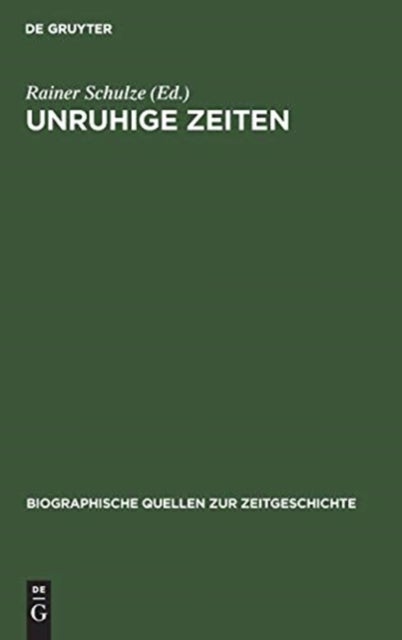 Unruhige Zeiten