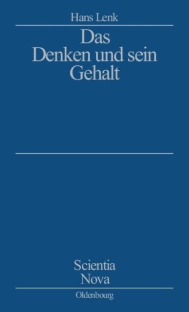 Denken und sein Gehalt