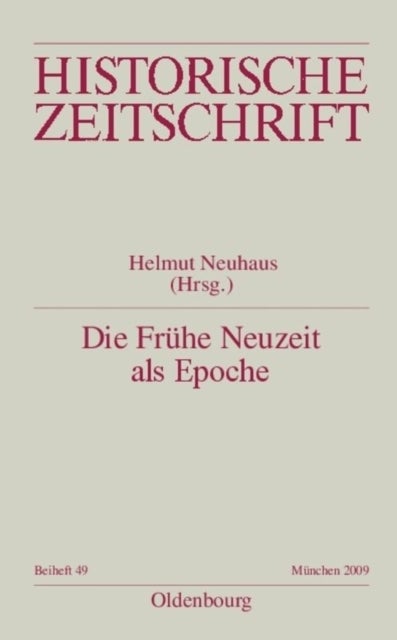Die Fruhe Neuzeit ALS Epoche