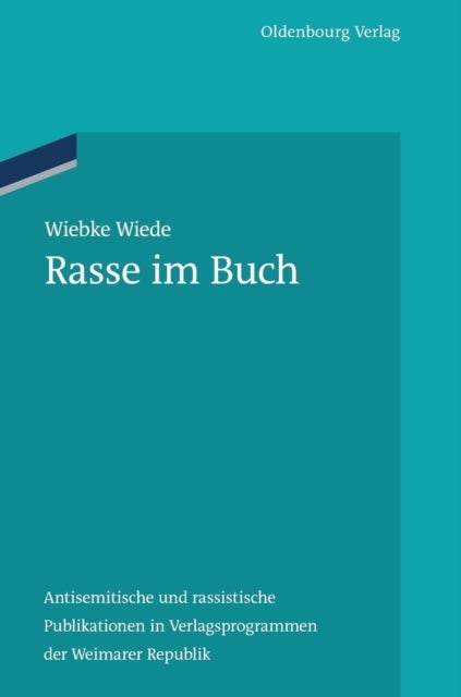 Rasse Im Buch