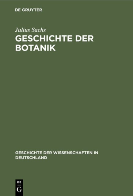 Geschichte der Botanik - Vom 16. Jahrhundert Bis 1860