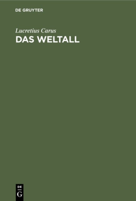 Weltall - Ein Lehrgedicht in Sechs Gesangen