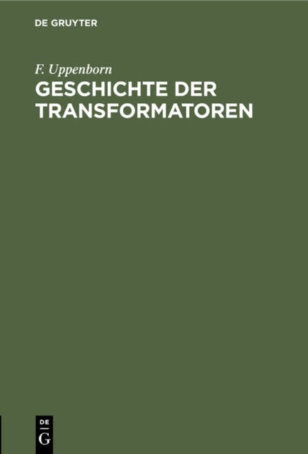 Geschichte der Transformatoren