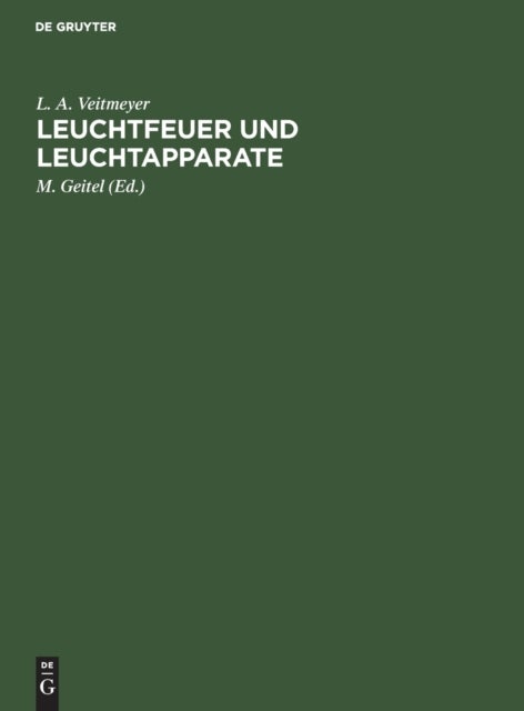 Leuchtfeuer Und Leuchtapparate