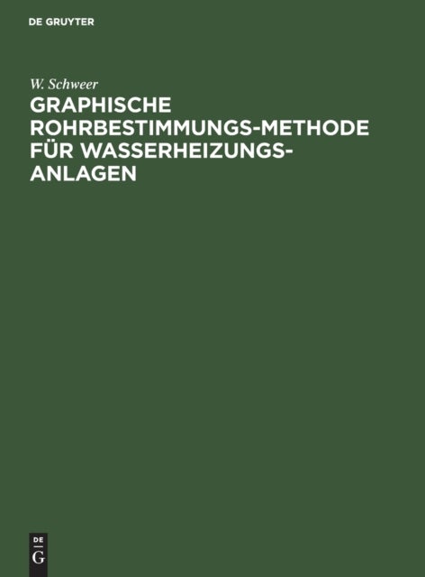 Graphische Rohrbestimmungs-Methode Fur Wasserheizungs-Anlagen