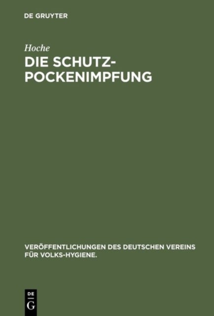 Schutzpockenimpfung