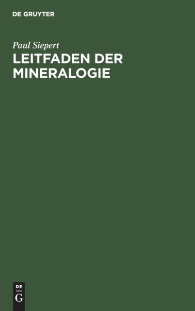 Leitfaden der Mineralogie