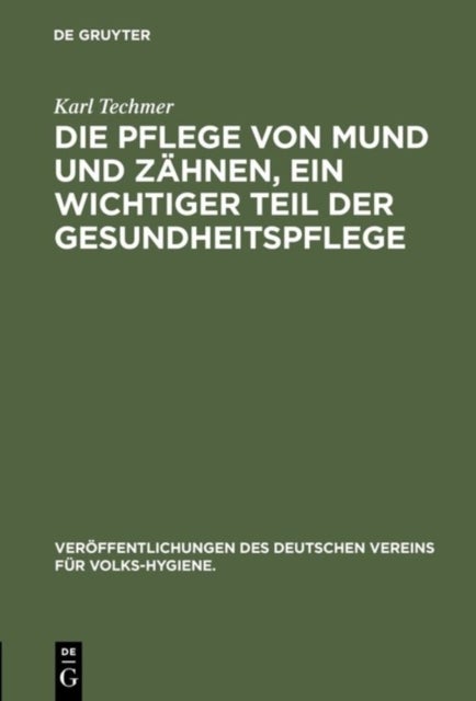 Pflege von Mund und Zähnen, ein wichtiger Teil der Gesundheitspflege