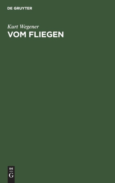 Vom Fliegen