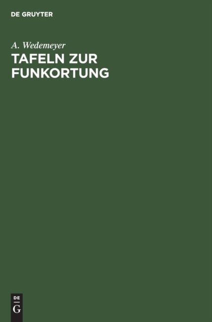 Tafeln Zur Funkortung