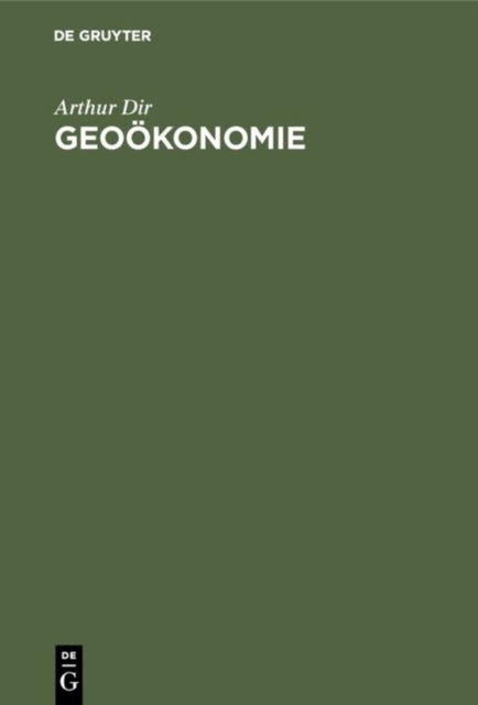 Geookonomie - Einfuhrung in Erdhafte Wirtschaftsbetrachtung