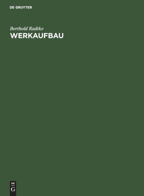 Werkaufbau - Ein Leitfaden