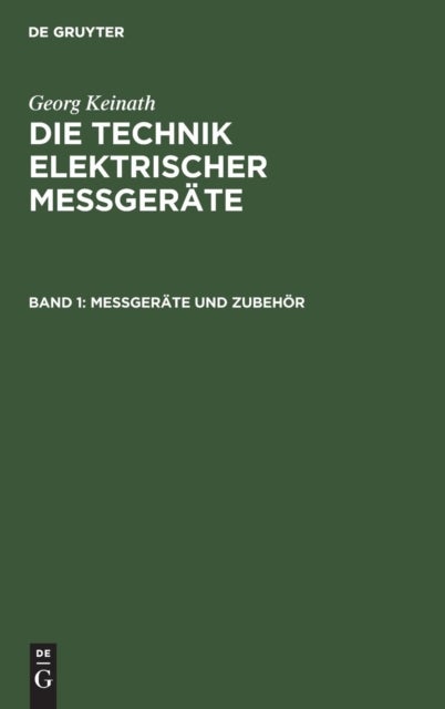 Messgerate Und Zubehor