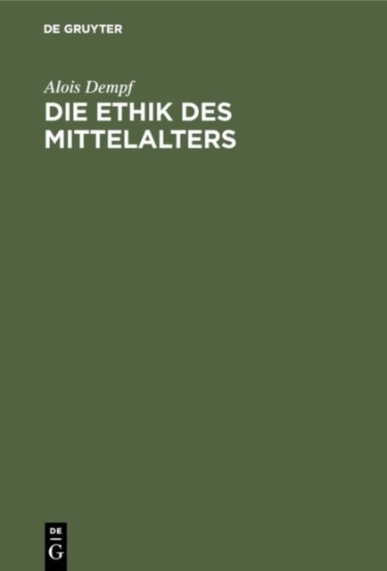 Ethik des Mittelalters