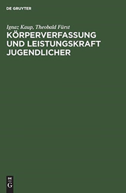 Körperverfassung und Leistungskraft Jugendlicher