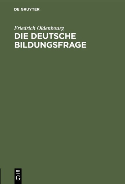 deutsche Bildungsfrage