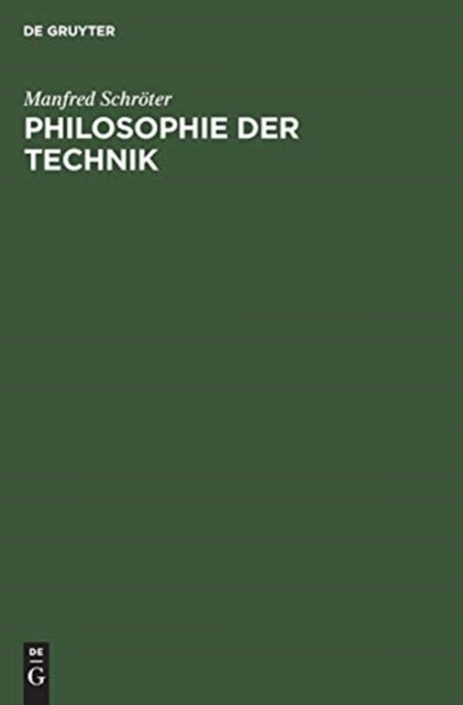 Philosophie Der Technik