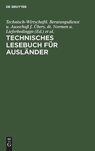 Technisches Lesebuch Fur Auslander