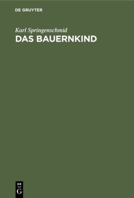 Das Bauernkind