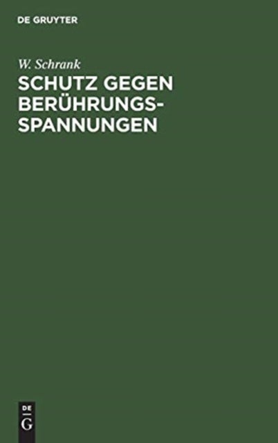 Schutz Gegen Beruhrungsspannungen