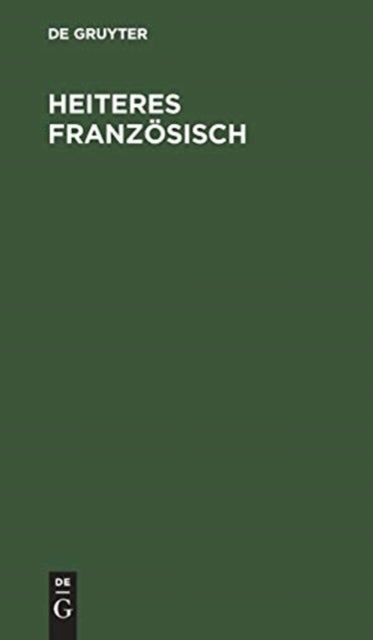 Heiteres Franzosisch
