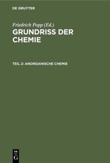 Anorganische Chemie