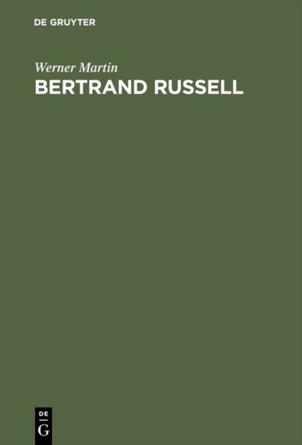 Bertrand Russell - A bibliography of his writings / Eine Bibliographie seine Schriften; 1895–1976