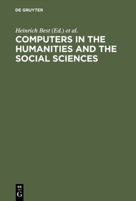 Computers in the humanities and the social sciences - Achievements of the 1980s, prospects for the 1990s. Proceedings of the Cologne Computer Conference 1988 uses of the computer in the humanities and social sciences held at the University of Cologne, September 1988