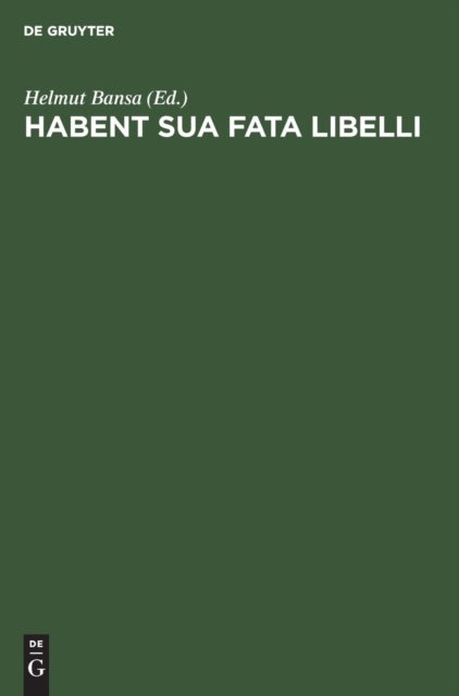Habent Sua Fata Libelli - Integration Von Wissenschaft Und PRAXIS in Der Buchrestaurierung.Dargestellt an Den Dokumentationen Zu Exemplarischen Arbeiten Aus Der Staatlichen Fachakademie Zur Ausbildung Von Restauratoren