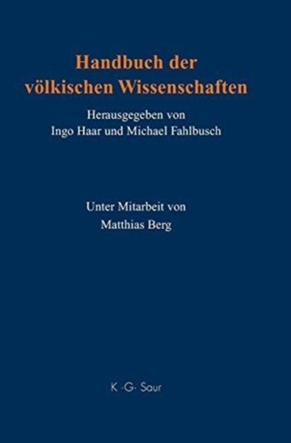 Handbuch der volkischen Wissenschaften