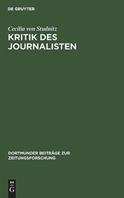Kritik des Journalisten