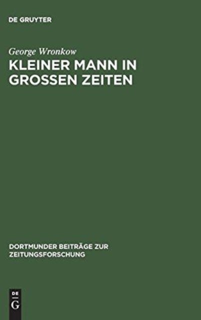 Kleiner Mann in großen Zeiten