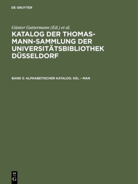 Alphabetischer Katalog. Kel – Man