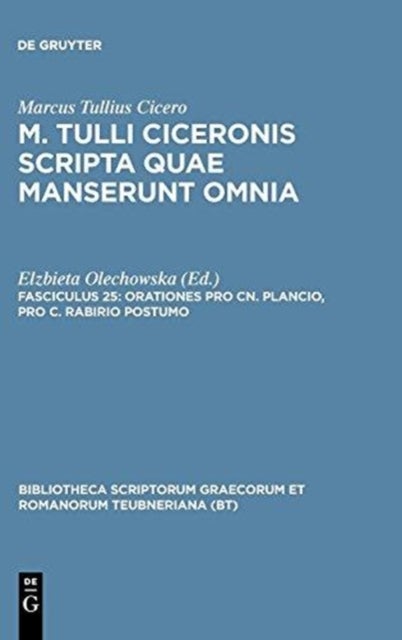 Orationes pro Cn. Plancio, pro C. Rabirio postumo