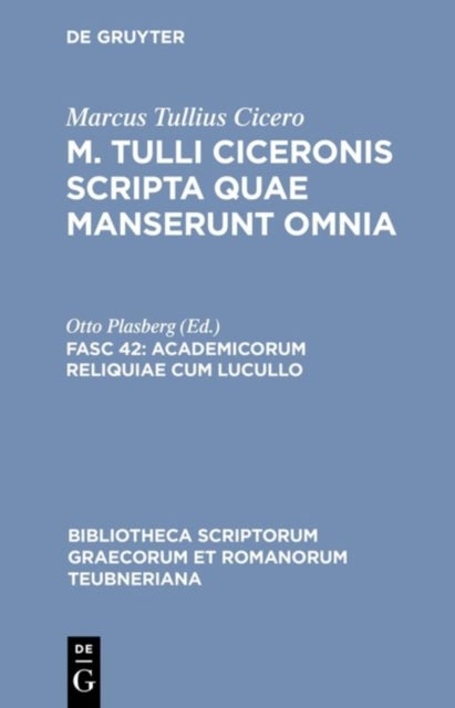Scripta Quae Manserunt Omnia, Pb
