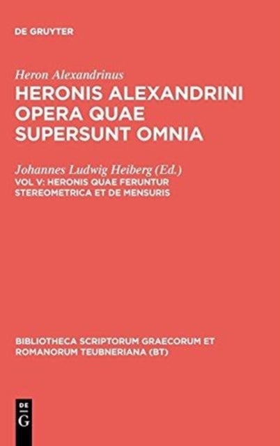 Opera Quae Supersunt Omnia, V CB