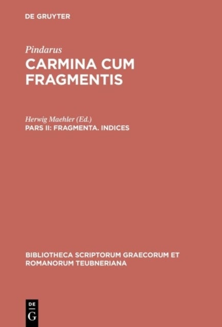 Carmina Cum Fragmentis, Pars CB