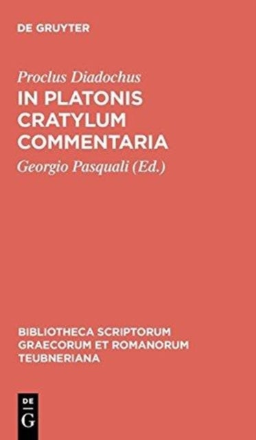 In Platonis Cratylum Commenta CB