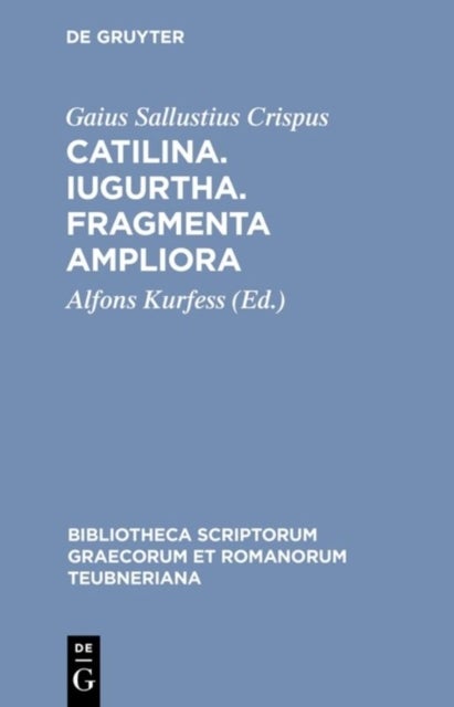 Catilina, Iugurtha, Fragmenta Pb