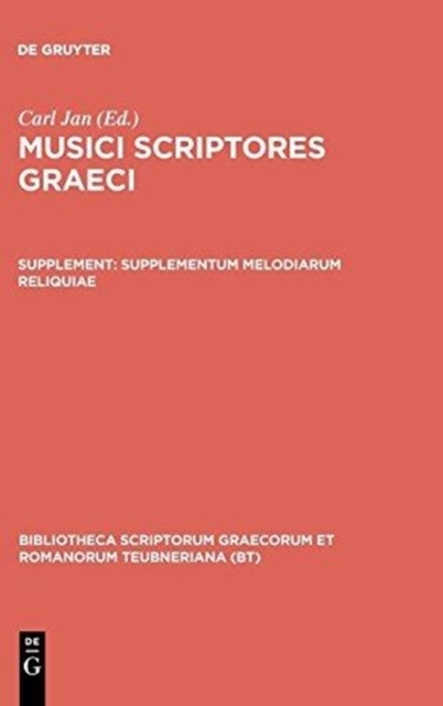 Musici Scriptores Graeci: Sup CB