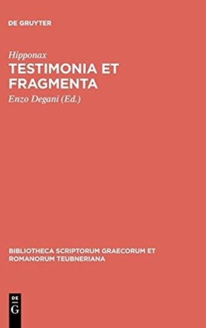 Testimonia Et Fragmenta