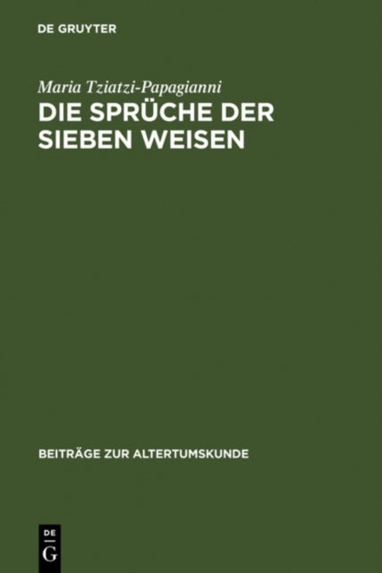 Sprüche der sieben Weisen