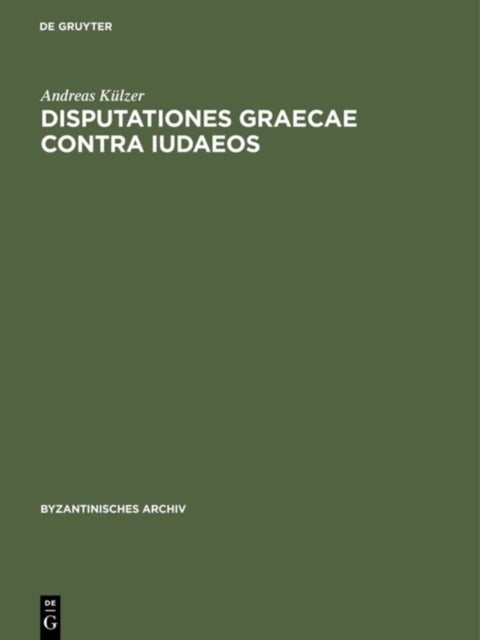 Disputationes graecae contra ludaeos