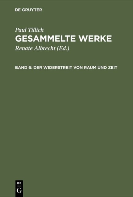 Widerstreit von Raum und Zeit