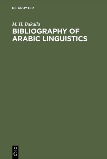 Bibliography of Arabic Linguistics