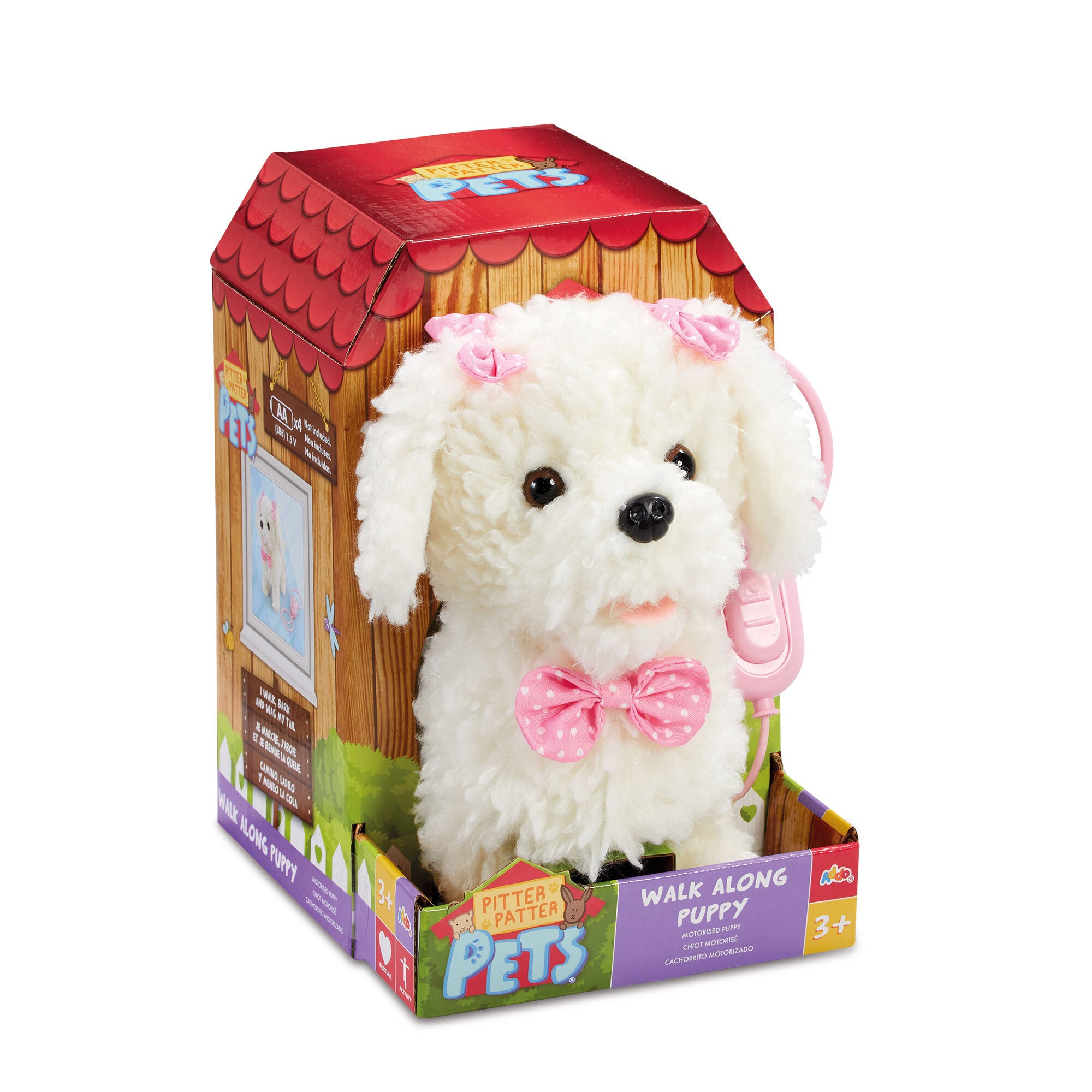 Bamse Plysj Happy Pets Walk Along Puddel