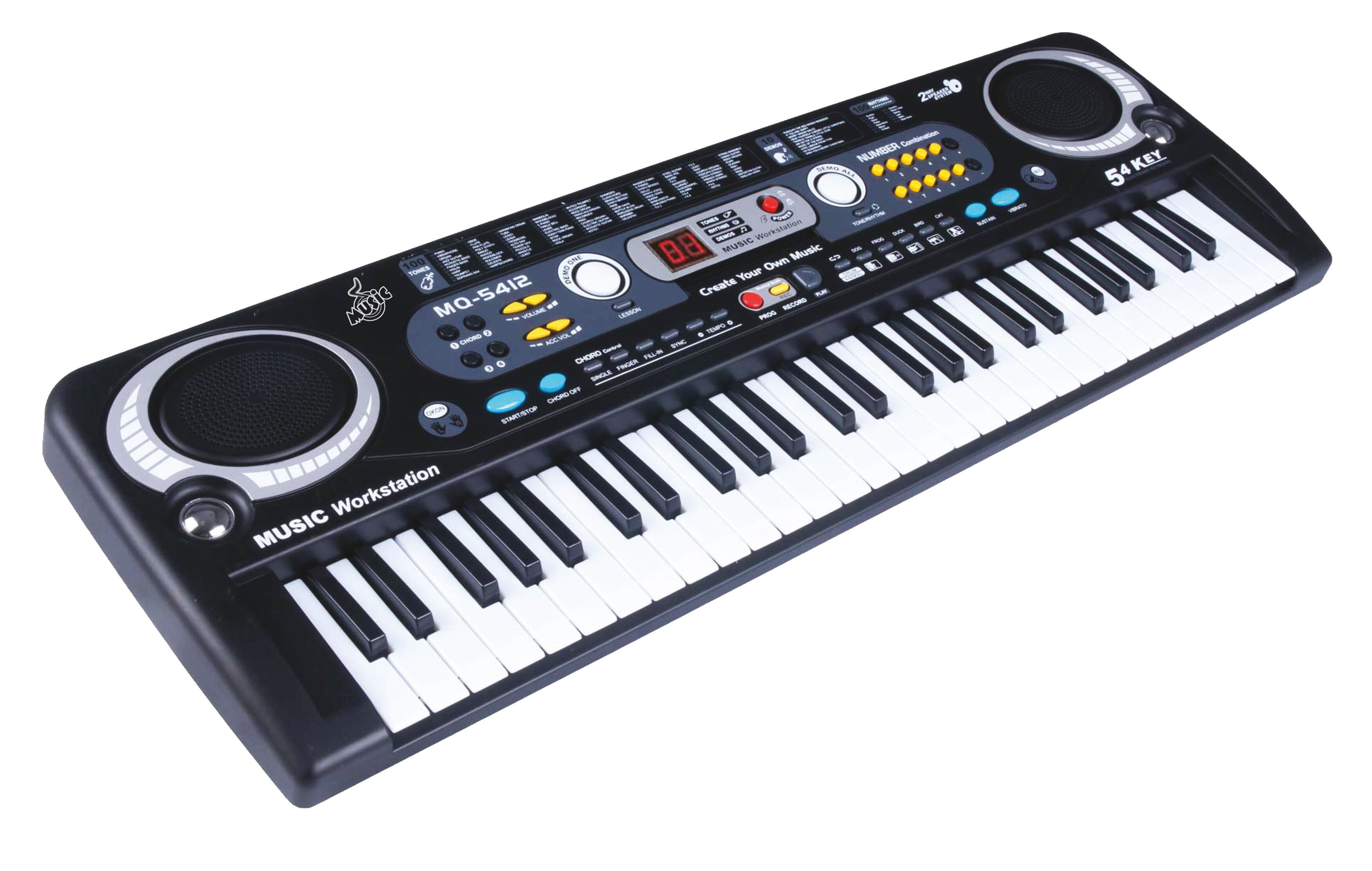 Musikk keyboard 54 tagenter