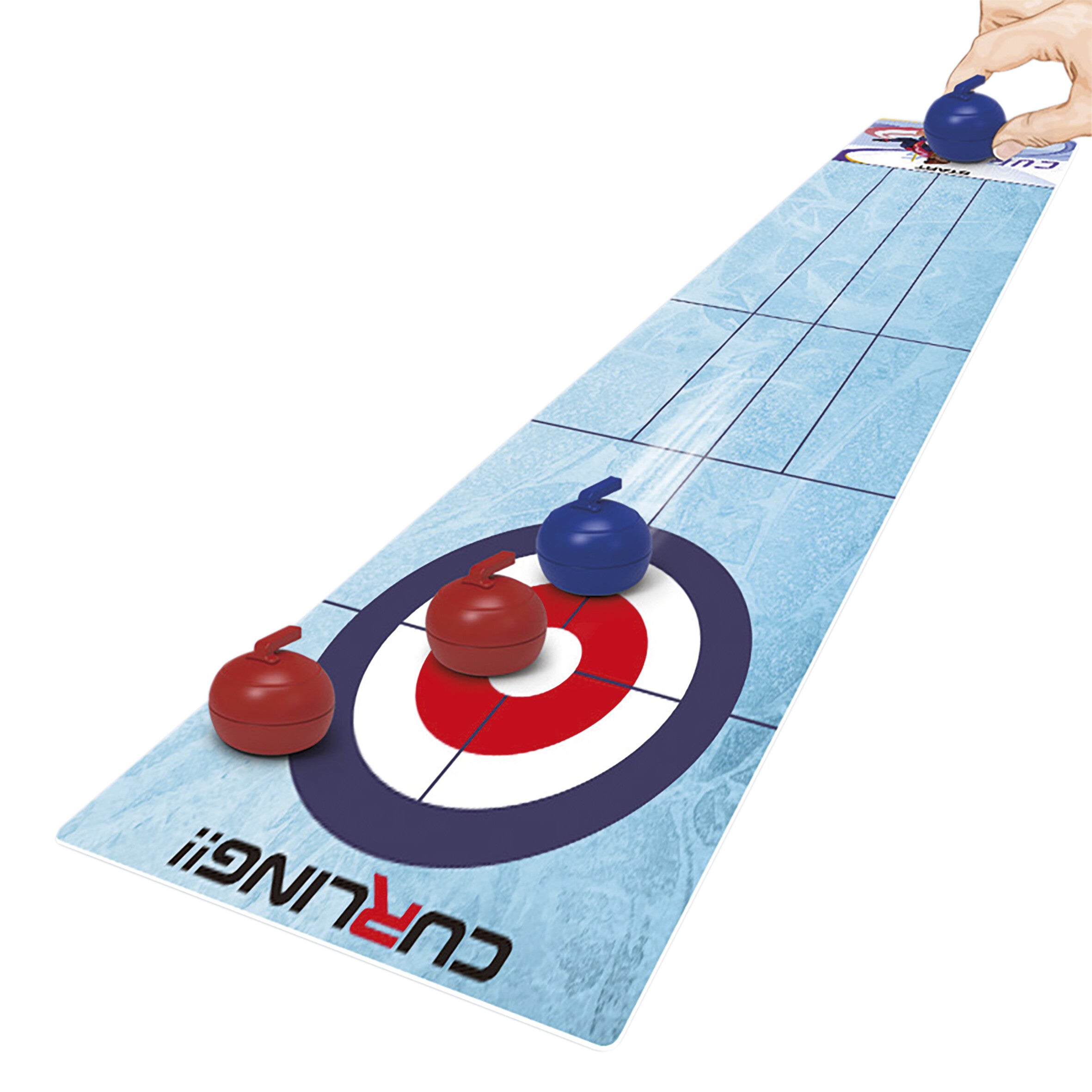 Spill Table Curling Game